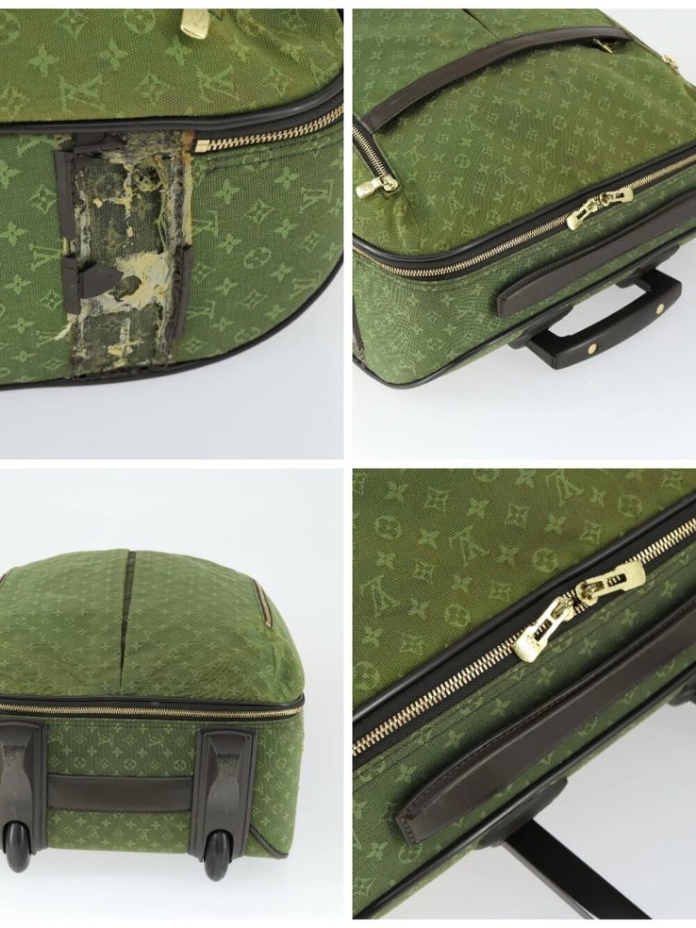 LOUIS VUITTON Monogram Mini Annette Suitcase TST Khaki - Picture 15 of 16